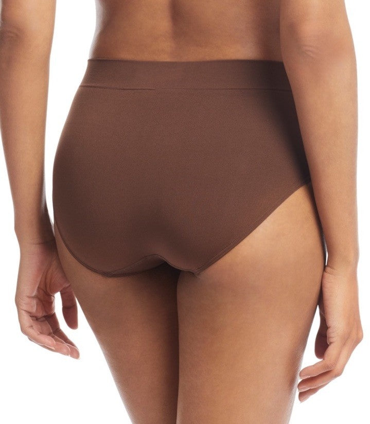 Lauren Ralph Lauren Women Seamless Stretch High Rise Brief Underwear S Espresso