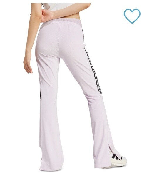 adidas Women's Tiro Ribbed Velour Flared Leggings XS