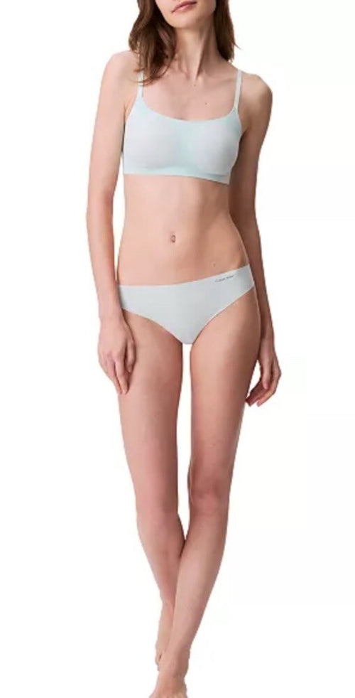 Calvin Klein Invisibles Solid Thong Panty Jade  SZ XL