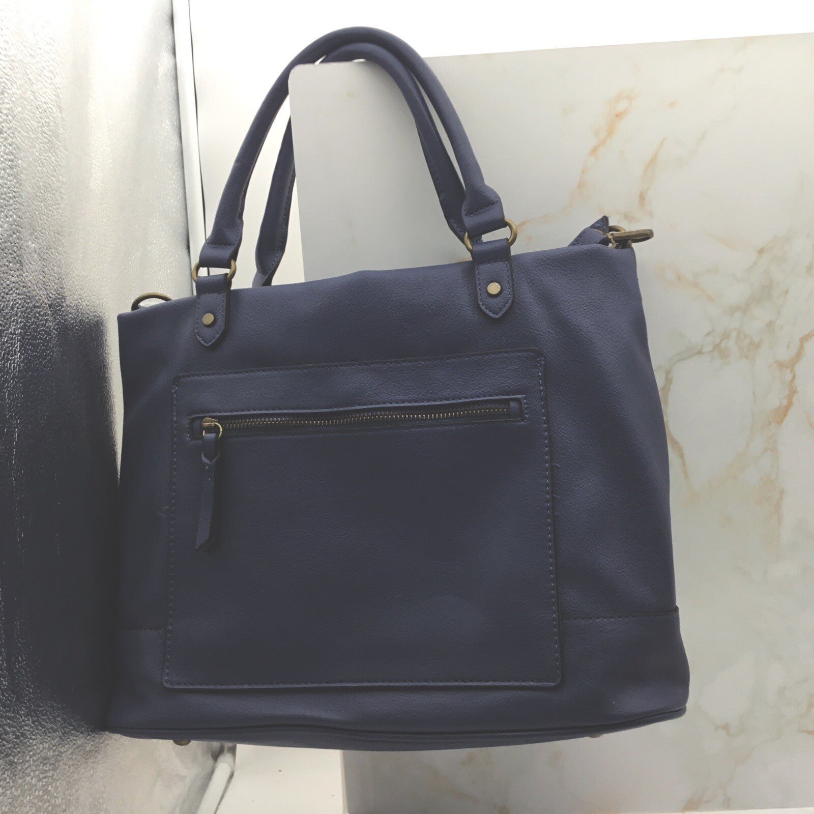 Style & Co Hudsonn Tote, Exclusively at Macy's Navy