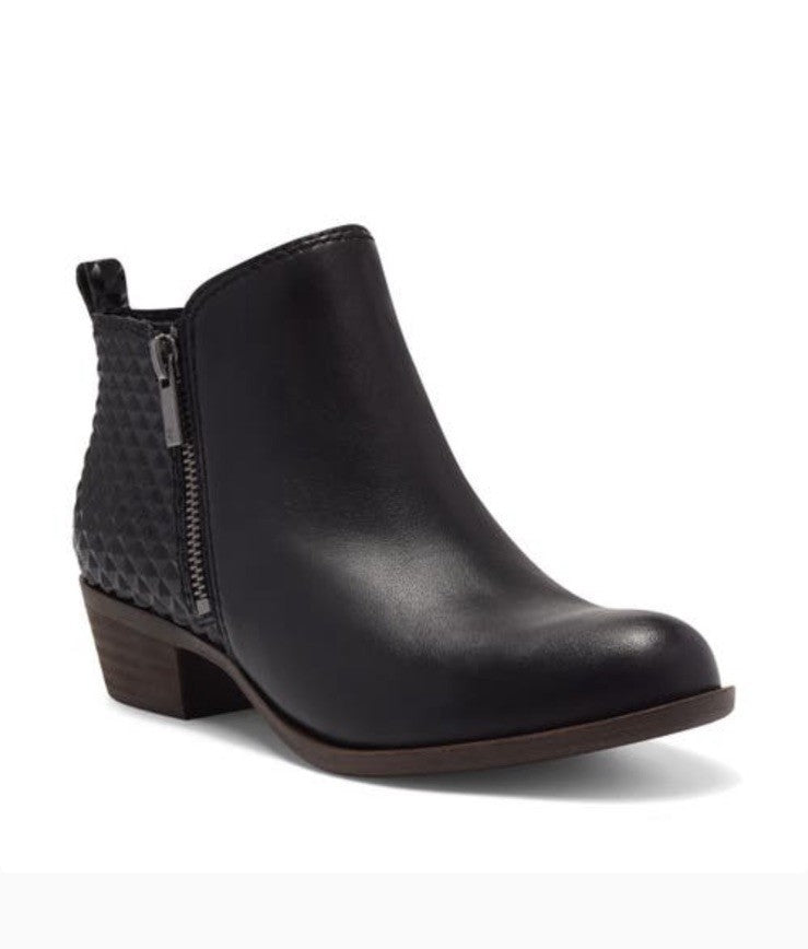 Lucky Brand Women's Basel Ankle Booties Black Black 11M