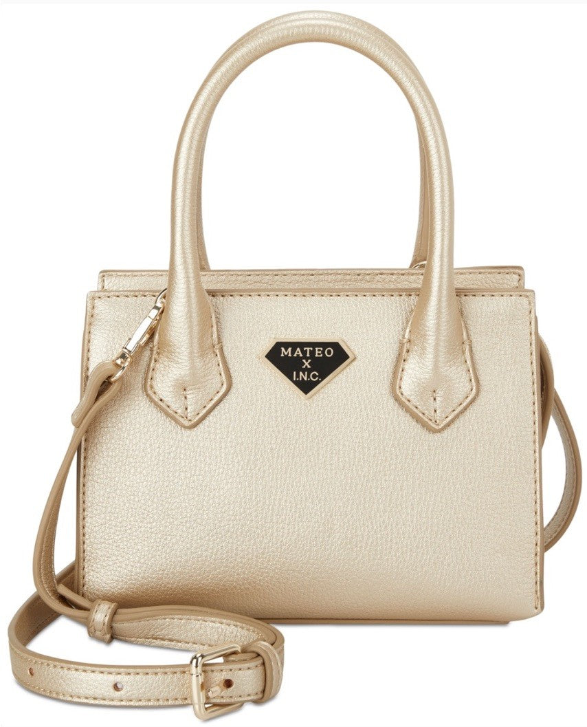 I.N.C. International Concepts Mateo for INC Diana Gold Bag 