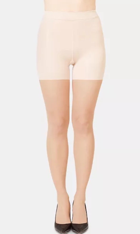 Spanx Firm Believer Full Length Shaping Sheers Size F Shade S2. New!