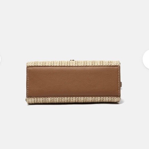 Like Dreams NEO PASTEL STRAW CROSSBODY BAG