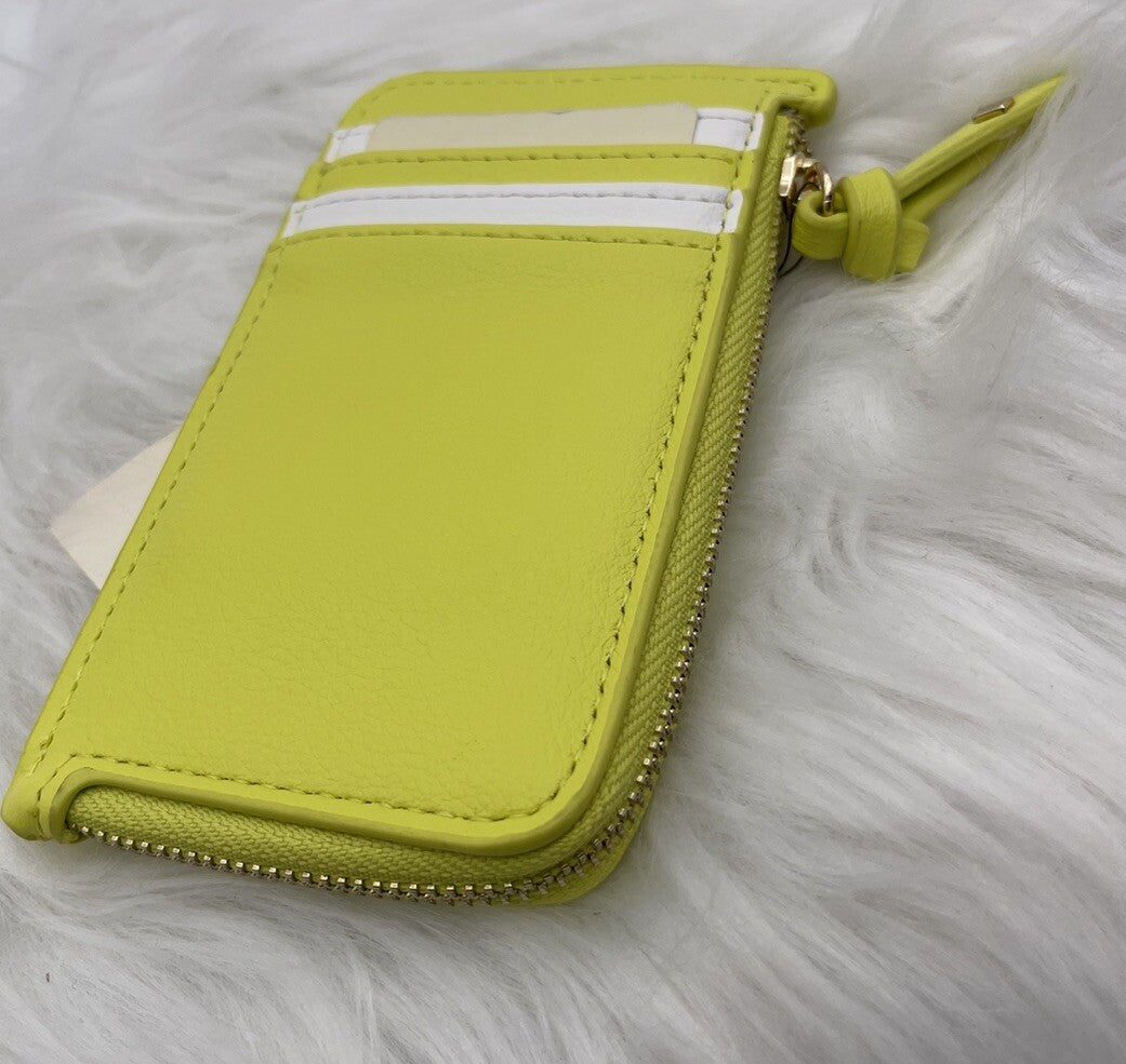 On 34th One Size Ramonah Small Wallet Lemon/white 