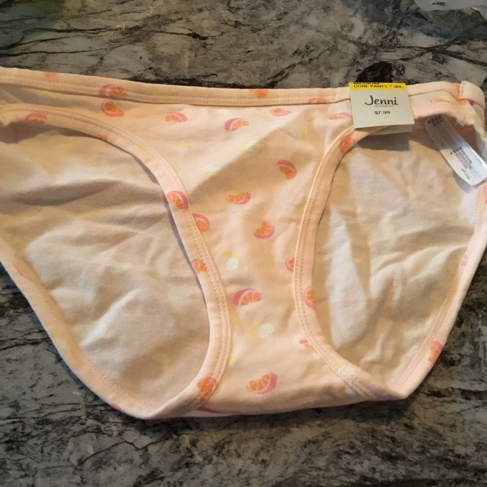 Jenni Women's Bikini Underwear Sliced Lemons M