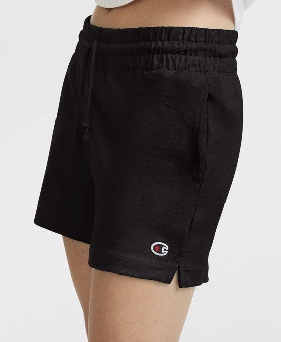 Champion Womens Midweight T-Shirt Short Black XL