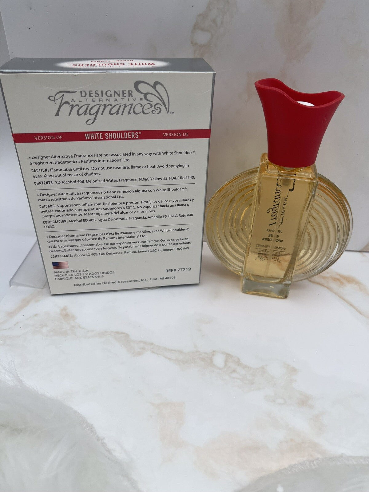 Designer Alternative Fragrances Version Of White Shoulders 