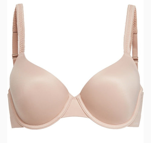 Calvin Klein Women's Liquid Touch Lightly Lined Perfect Coverage Tan 36B