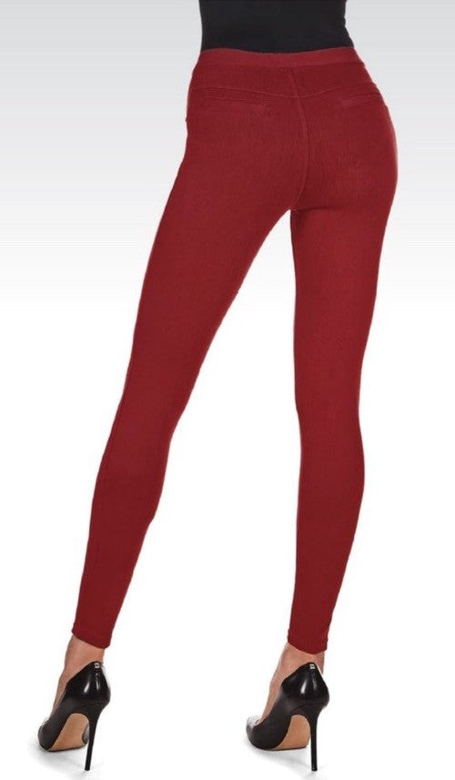 MeMoi Chino Women's Leggings Red S-M