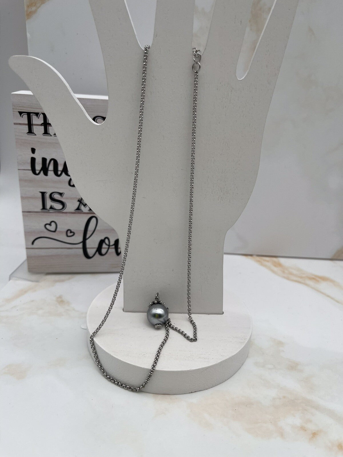 Women’s Silver Pendant Necklace 