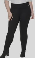 Calvin Klein Plus Size Pinstripe Pull-On Pants Plus Size OX 