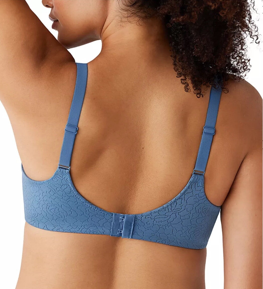 Wacoal Inside Job Underwire Bra 32DD. Coronet Blue  855345