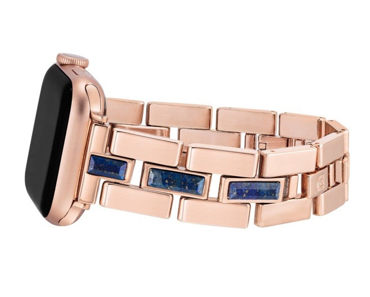 Anne Klein Gold Tone Alloy Metal Bracelet For Apple Watch 42mm Series 10