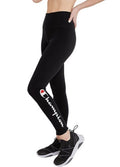 Champion Women's 7/8 Script Logo Authentic Leggings XS