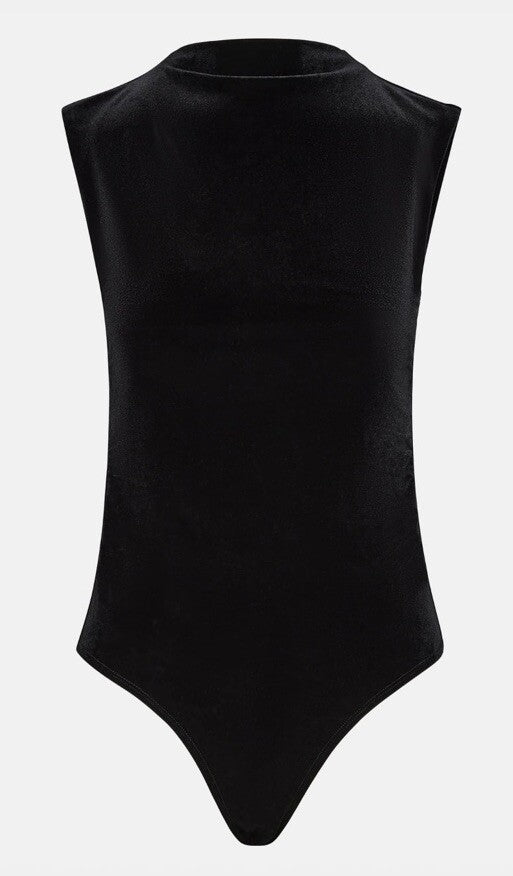 Steve Madden Black Bodysuit Size Small New With Tags Snap Bottom