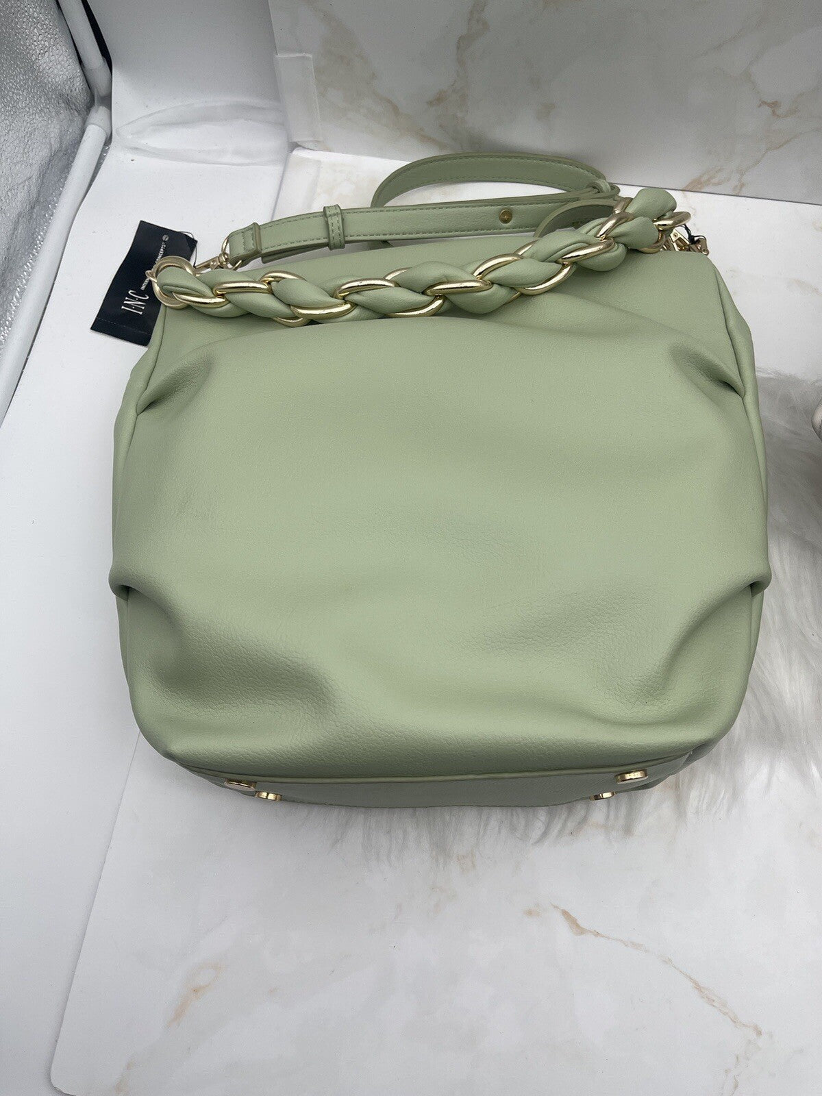 Inc International Concepts Louiey Hobo Bag Foam Slate