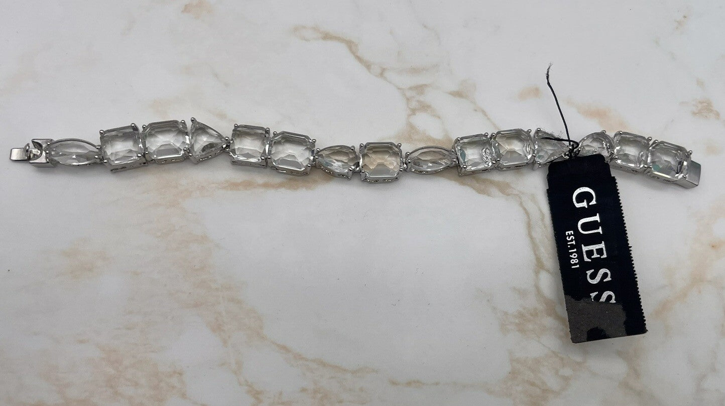 Clear Large Beaded Bracelet From Guess Women’s $48