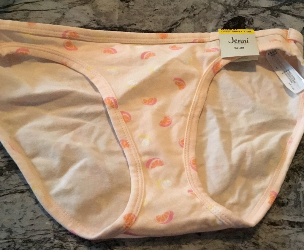 Jenni Women's Bikini Underwear Sliced Lemons L