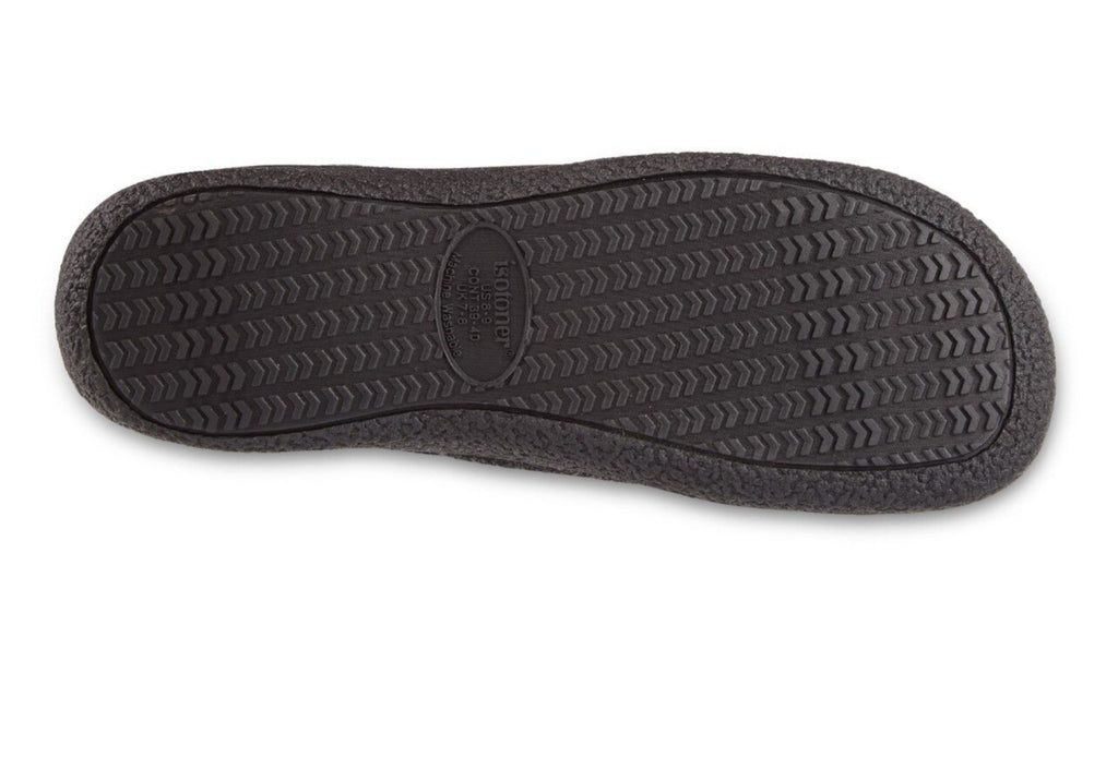 Isotoner Memory Foam Slippers Eco Comfort Black   XL. 11-12