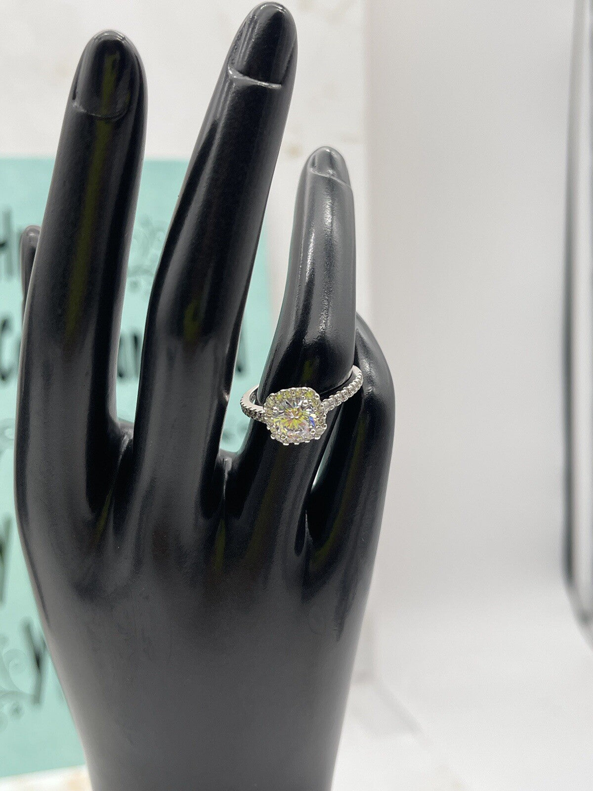 Giani Bernini Cubic Zirconia Sterling Silver Ring Size 8