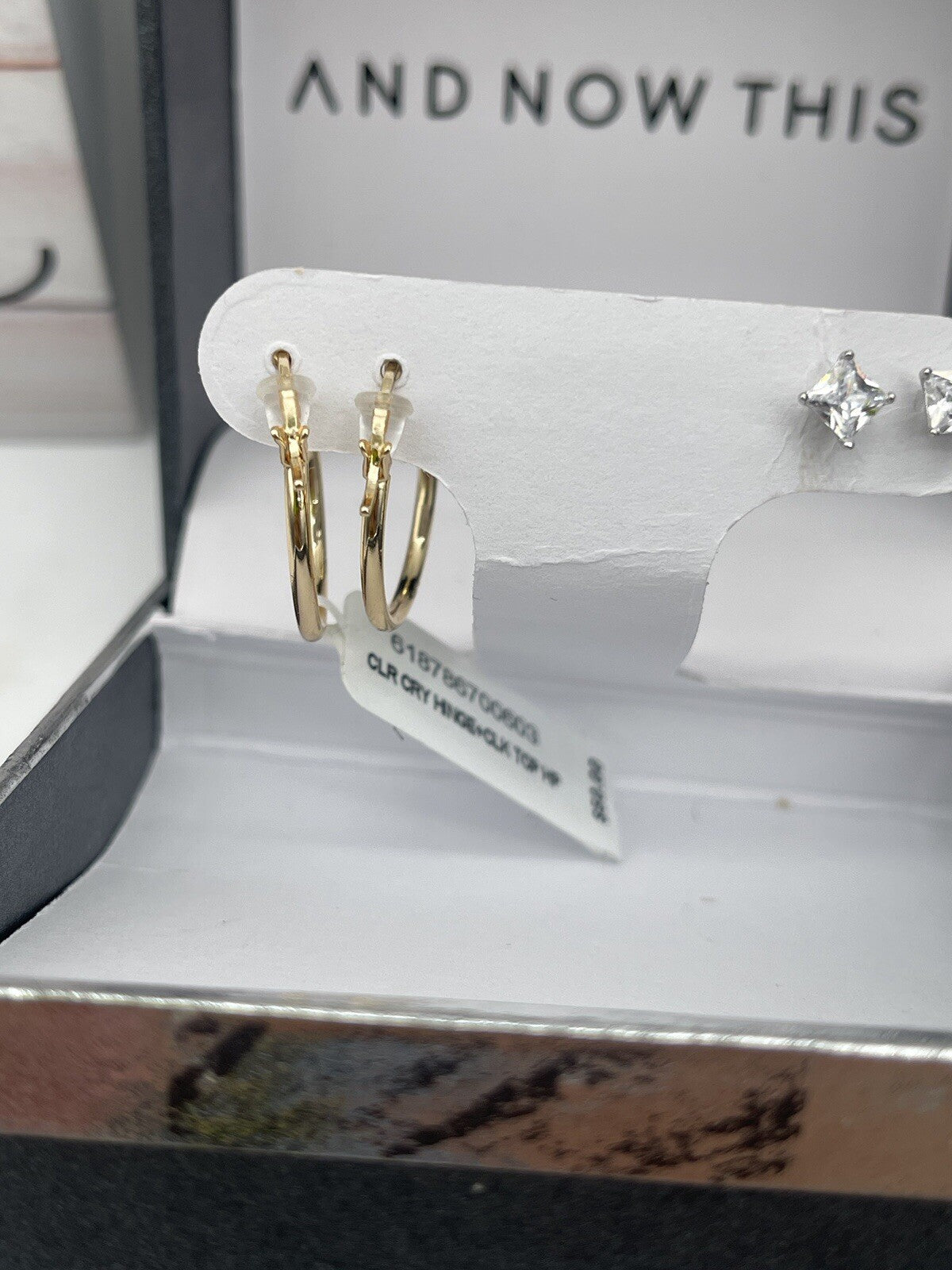 And Now This Carr Cry Hinge Clk Earrings For Women’s 