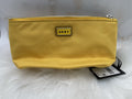 DKNY Poly Nylon Lg Cosmet Yellow Bag