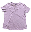 Eddie Bauer Women's Soft Easy Fit Short Sleeve V Neck Tee Medium Turquoise
