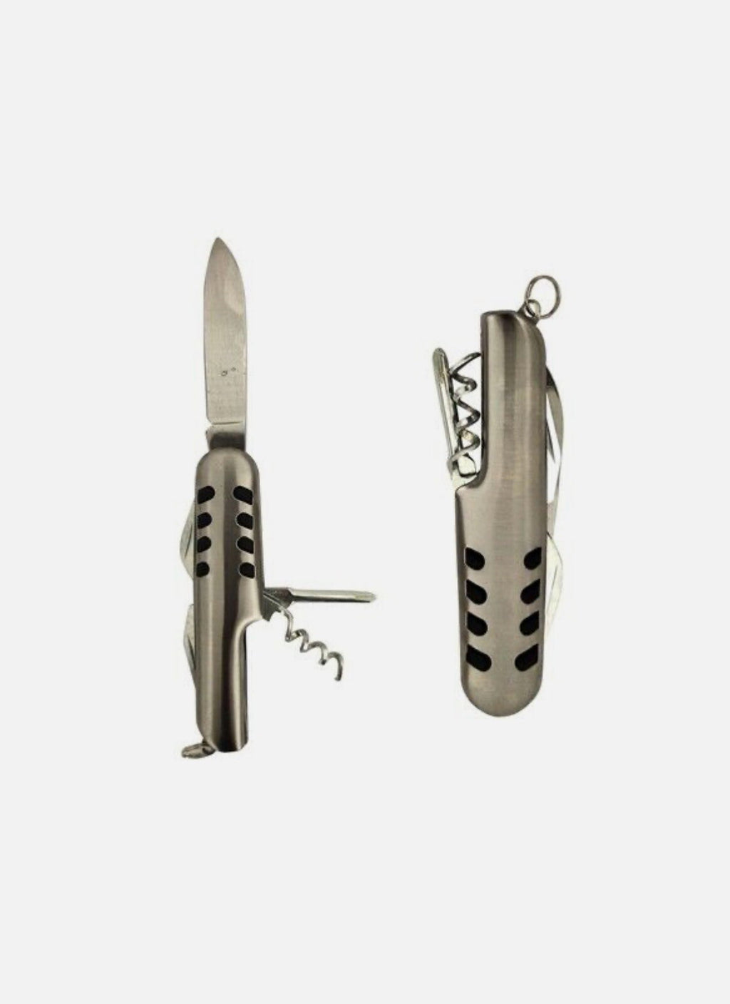 Scout Camping Knife Pocket Multi Tool Swiss Silver Pocket Knife