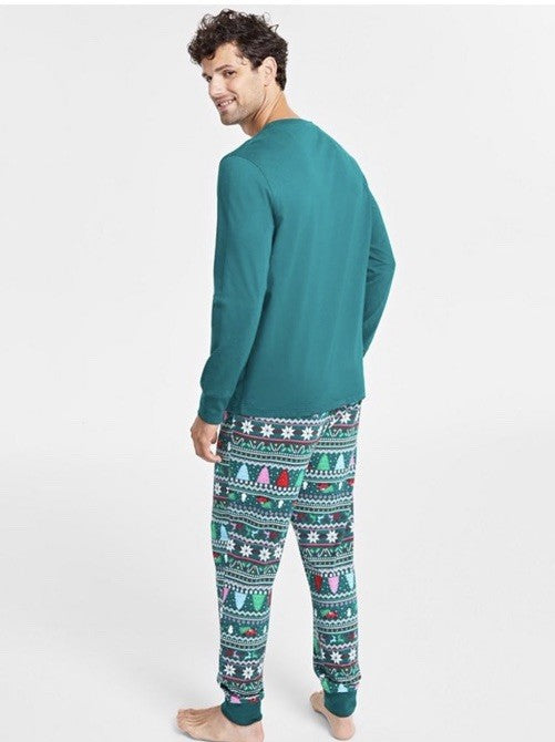 Family Pajamas Matching Men's Mix It Jolly Fair Pajamas Set XL