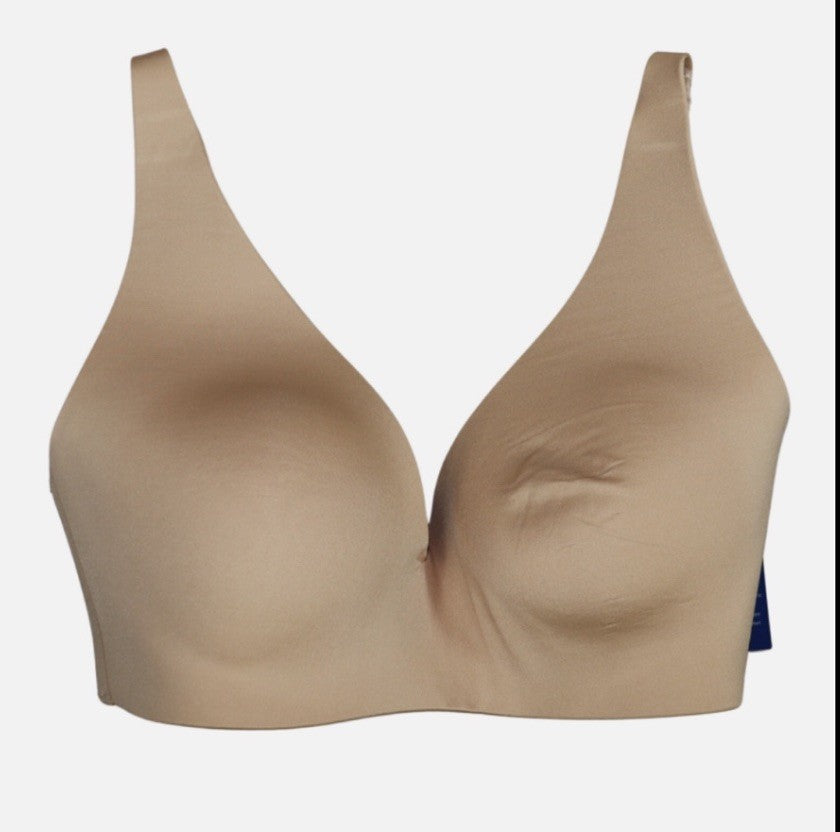 GAP GapBody Women's Everyday Essentials Wireless Bra Beige 34D