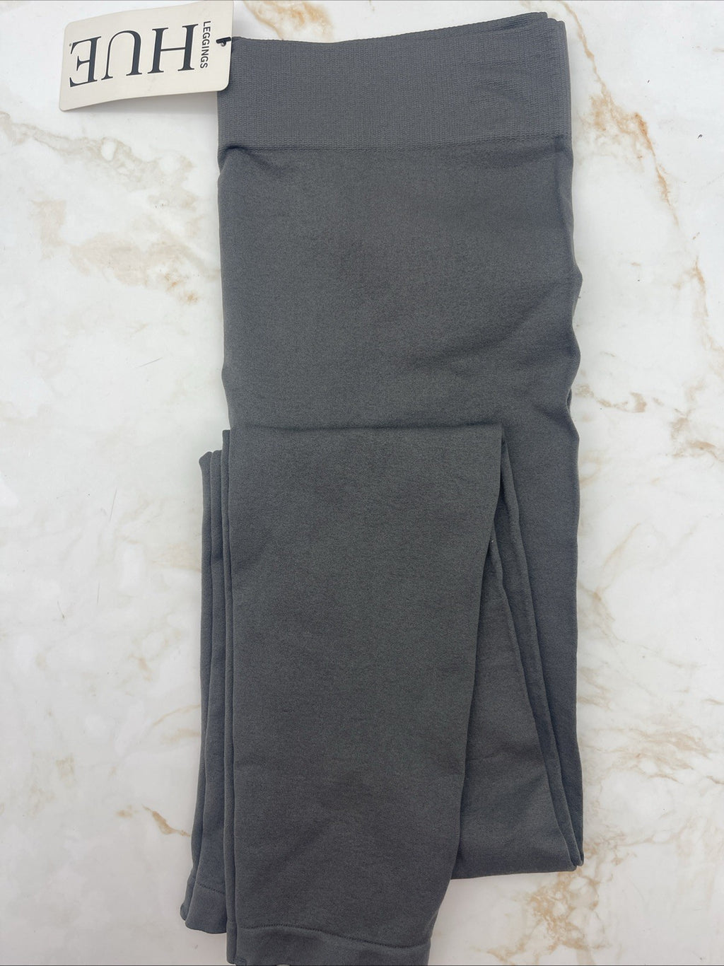 Women HUE Women's Seamless Leggings Grays Size S/M