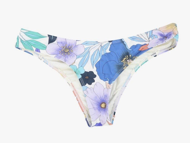 O'NEILL Women's Swim Abbie Floral Matira Cheeky Bikini Bottom Size XS 8420