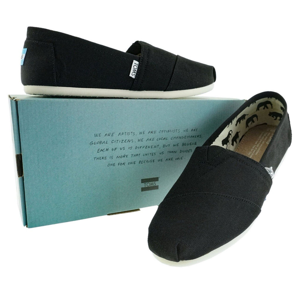 TOMS Women's Classic CanvasShoe Size 7.5 Black