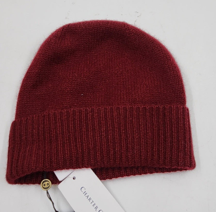 Charter Club Cashmere Cuffed Beanie Crantini ONE SIZE