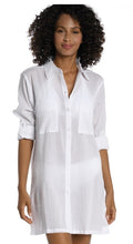 Island Fare Resort Button Down Shirt XS White