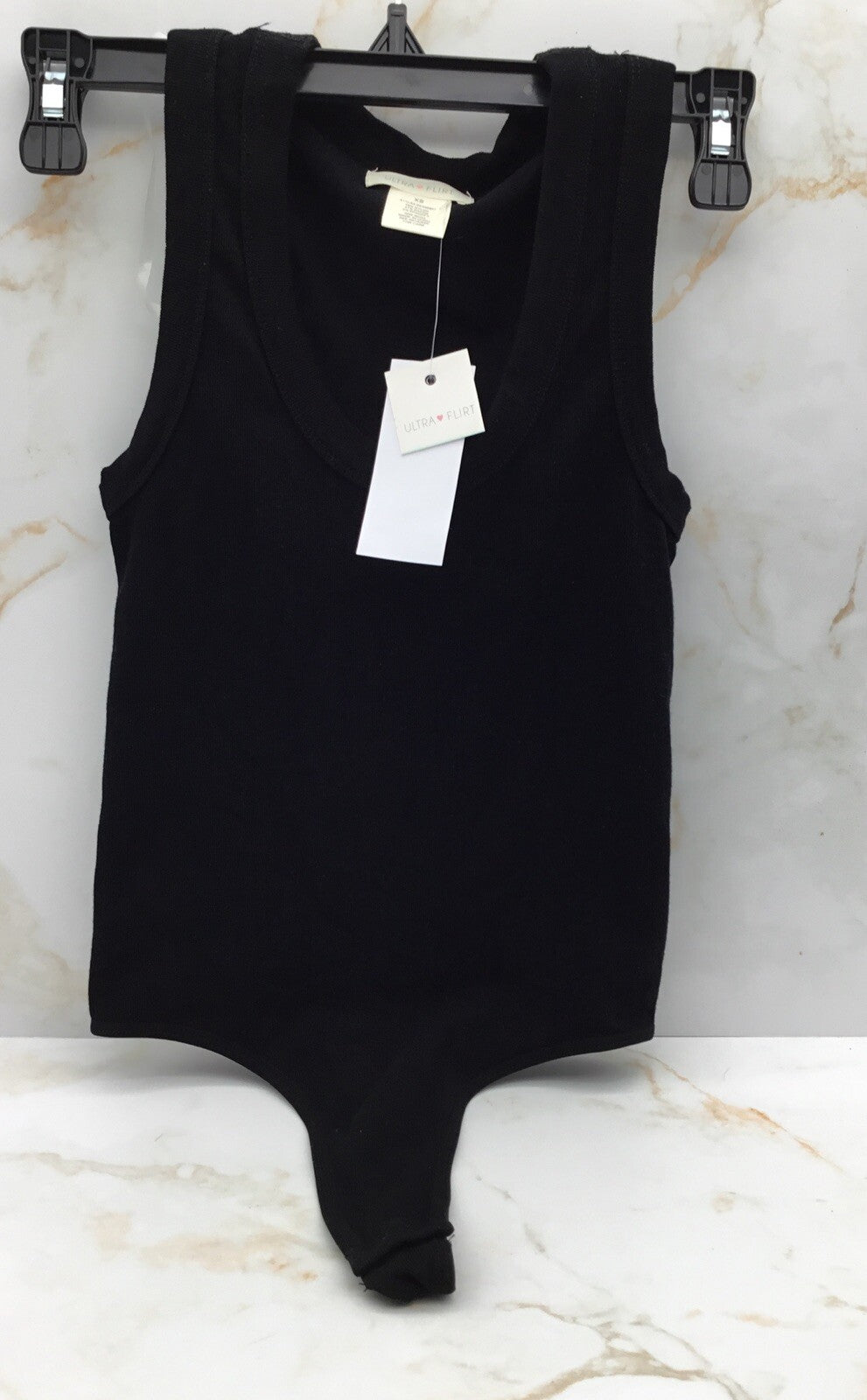 Ultra Flirt Juniors Bodysuit Black XS 
