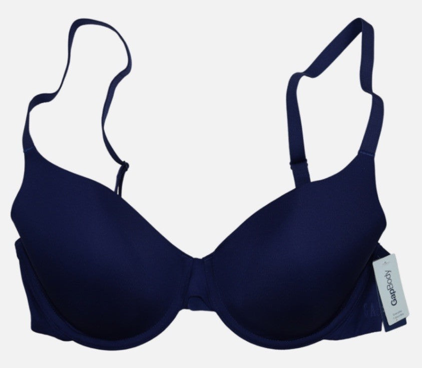 Gap GapBody Women's Everyday Essentials T-Shirt Bra Blue 34D