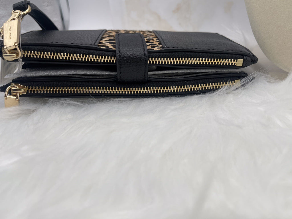 Michael Kors Jet Set Continental Travel Clutch - Black, Large