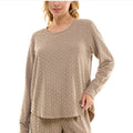 Roudelain Women's Cloud Dancer Pajama Top Fungi L