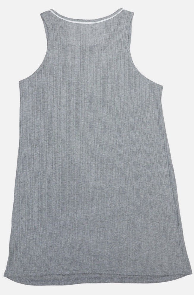 Tommy Hilfiger Women's Sleeveless Tank Sleep Heather Grey L