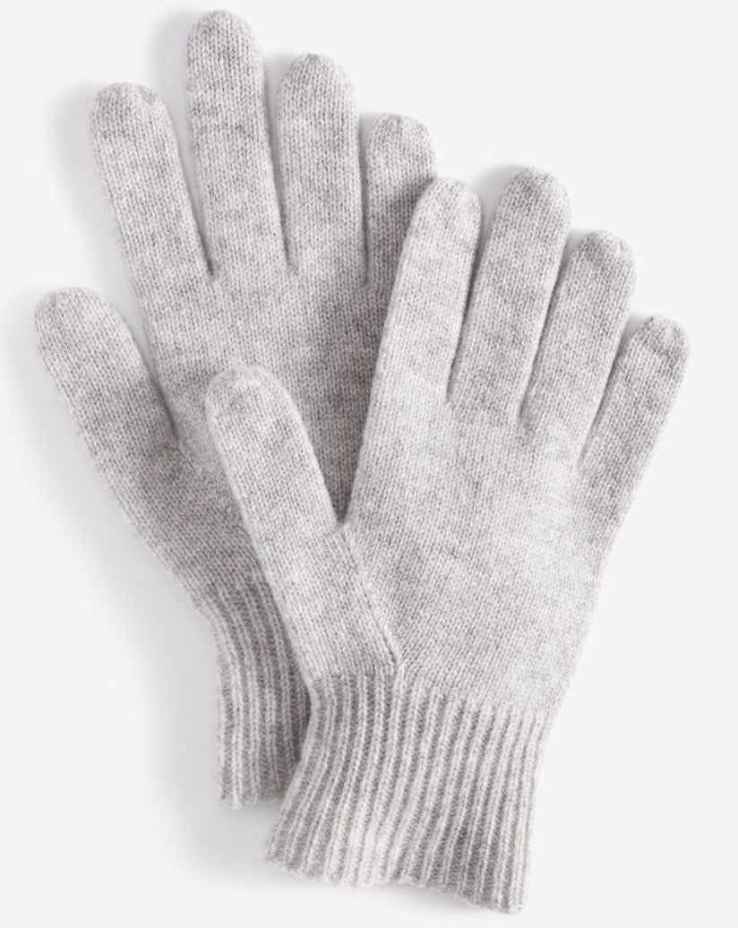 NWT CHARTER CLUB Luxury 100% Cashmere GLOVES Touch Screen GREY OS MSRP