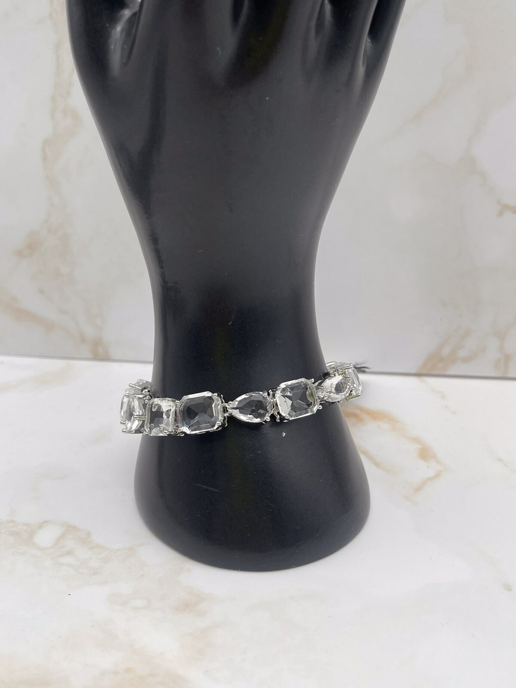Clear Large Beaded Bracelet From Guess Women’s $48