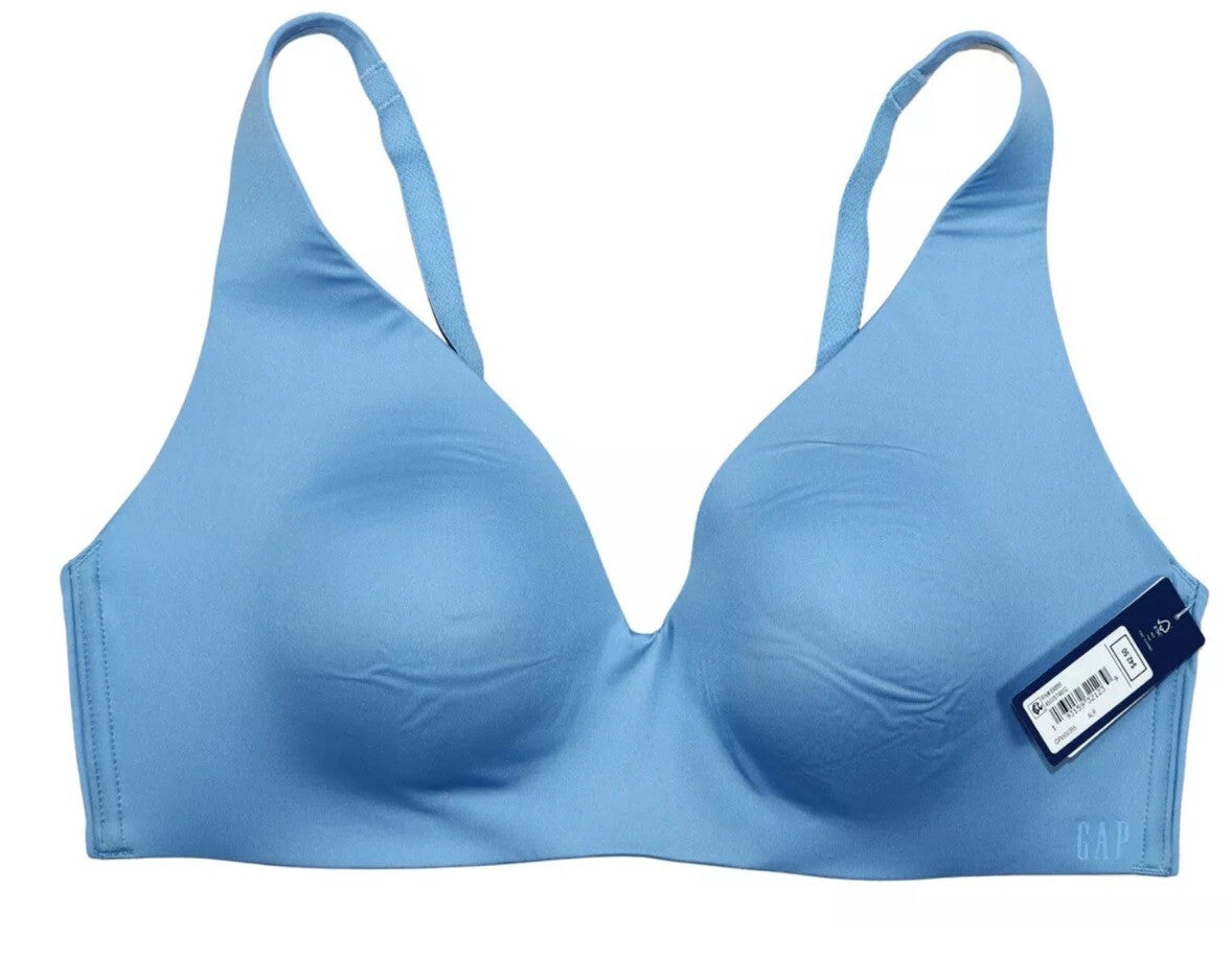 Gap Body Everyday Essentials Microfiber Wire-Free Padded Tagless Women's Bra NWT