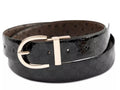 Giani Bernini Reversible Belt Black Chocolate Large