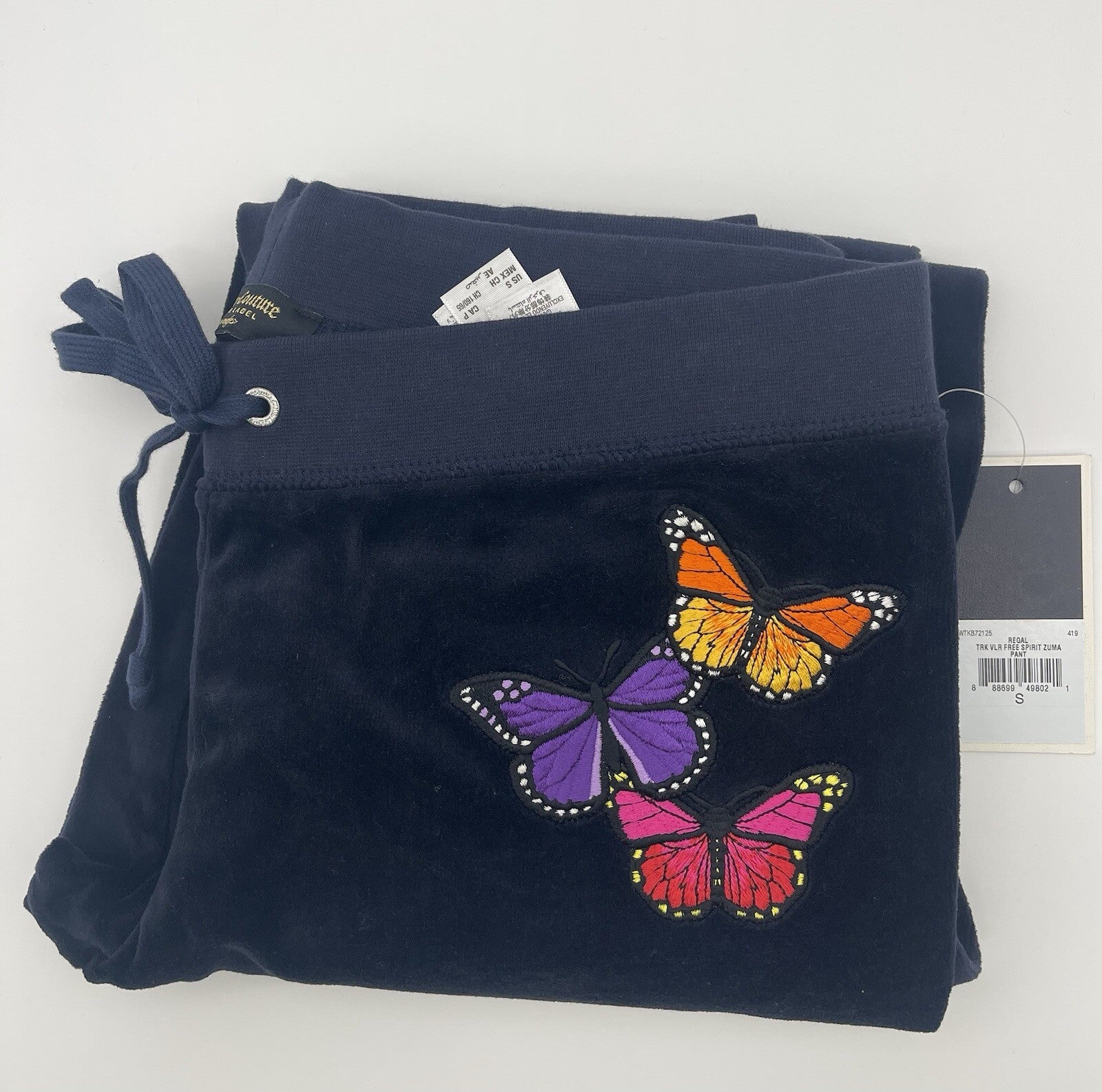 Juicy Couture Blue Label Zuma Regal Pant Regal Tak Vlr Free Spirit Size S