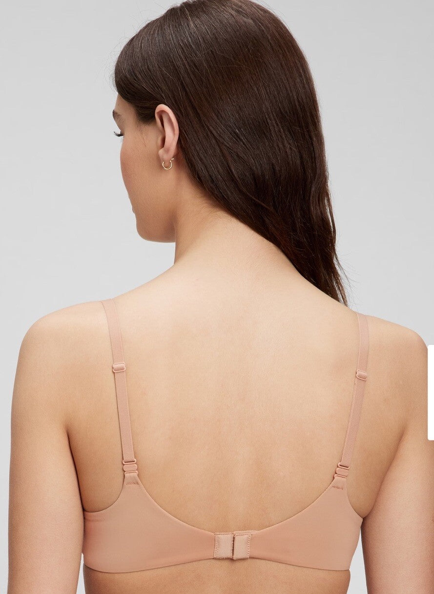 GapBody Everyday T-shirt Bra 32D Maubey Brown 