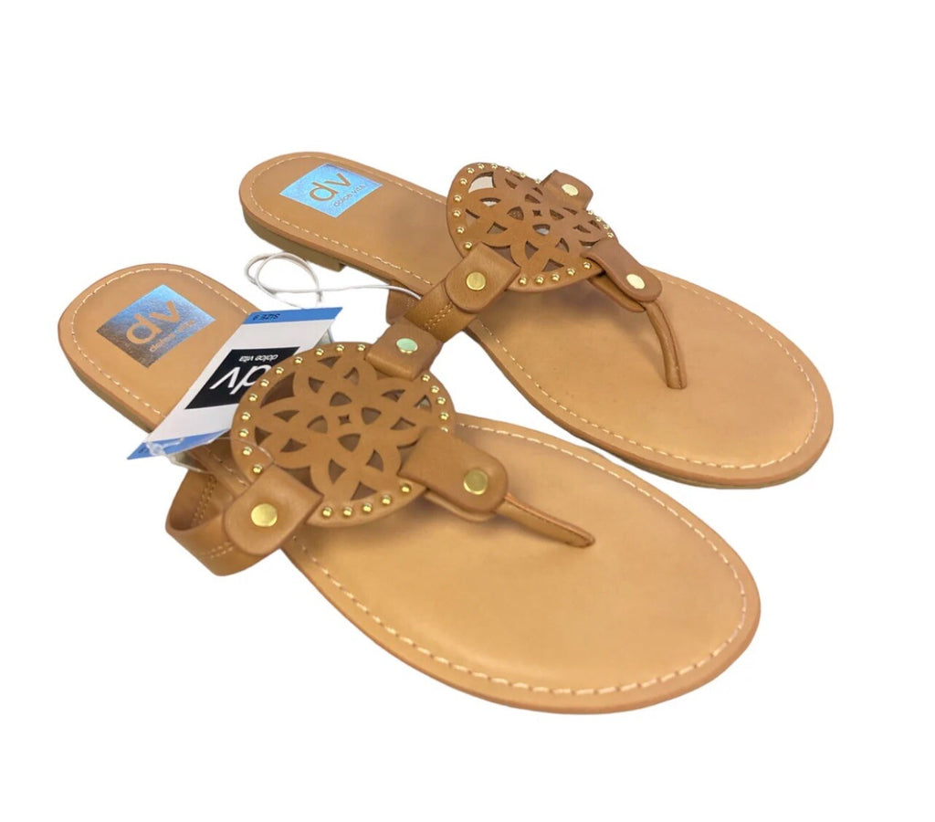 DV Dolce Vita Ladies Comfortable Stylish Gionna Everyday Flat Sandal Size 11 W