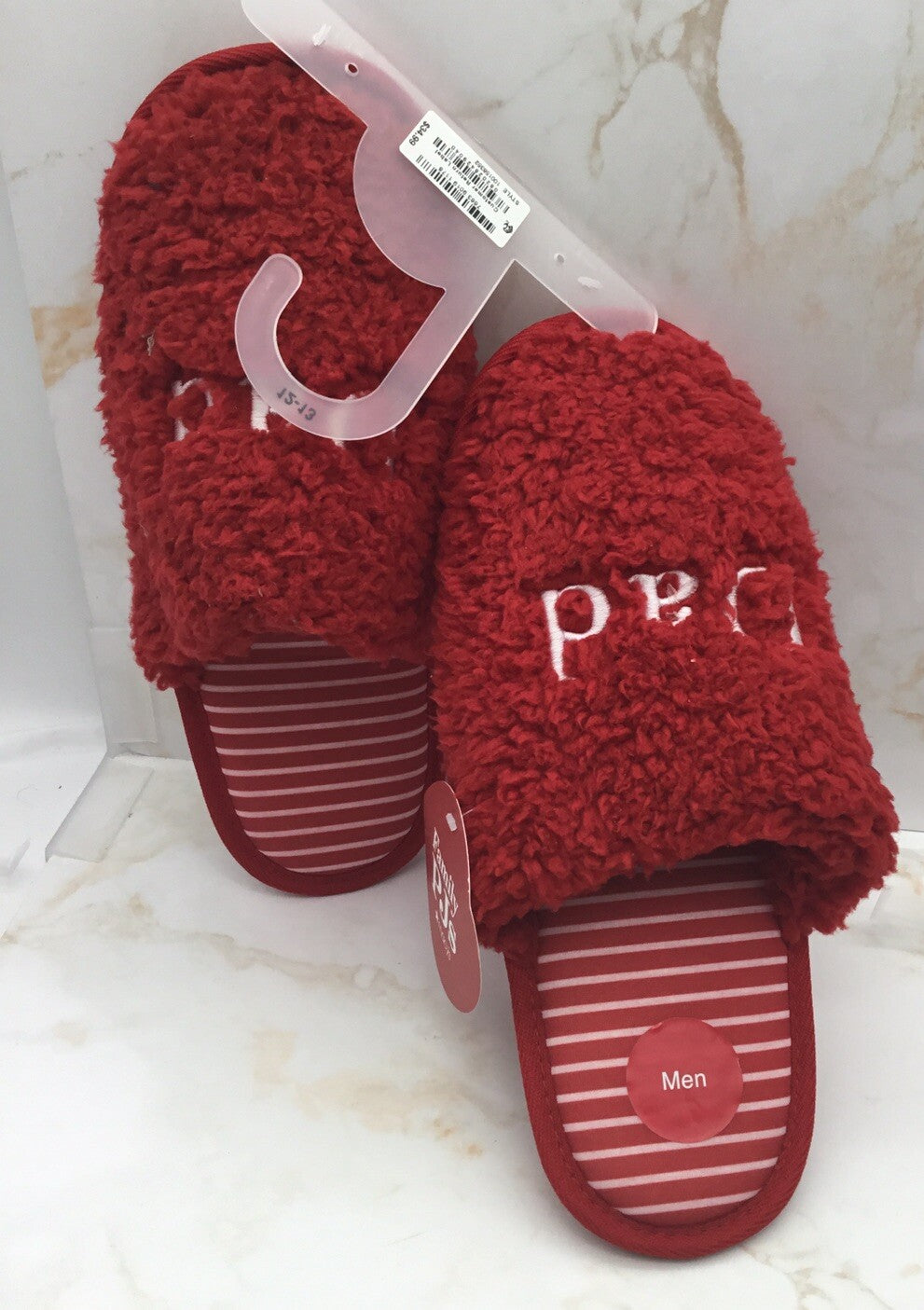 Family Pajamas Matching Holiday Slippers Collection Dad 12-13