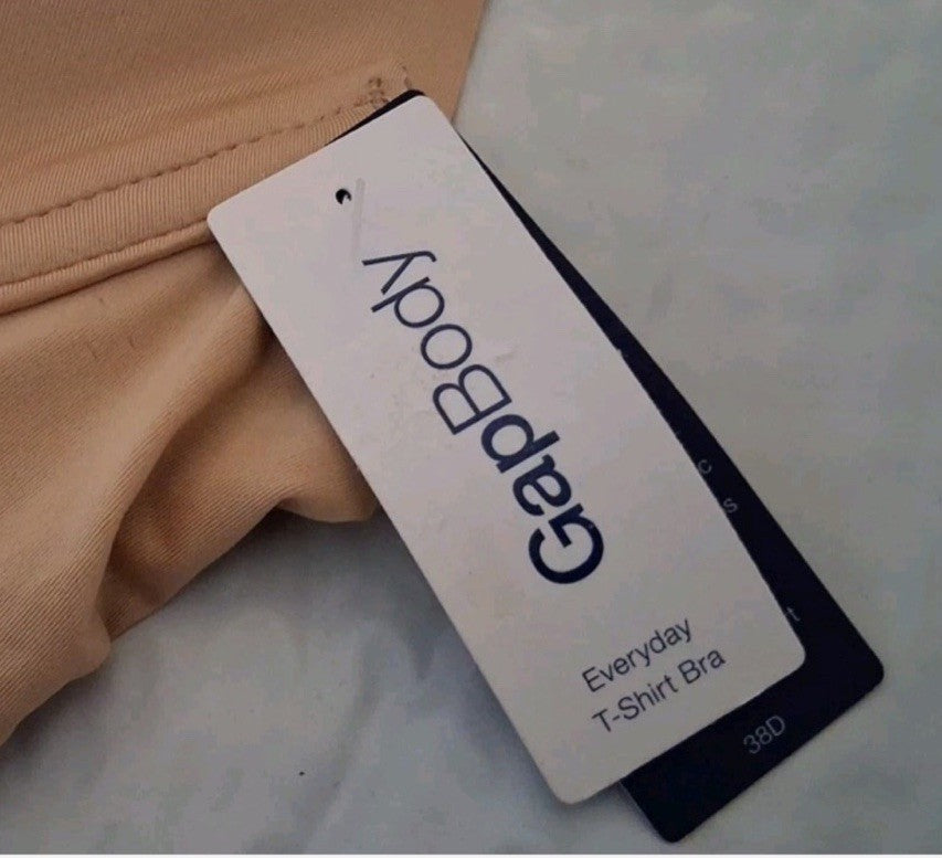 GAP GapBody Women's Everyday Essentials T-Shirt Bra GPW00351 38D Brown 